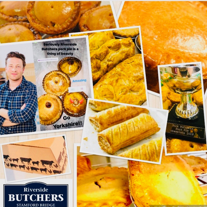 "Yorkshire Award-Winning Butcher's Pie Box"