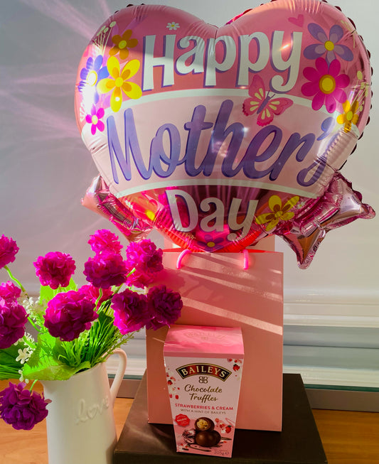Mothers Day Chocolates & Balloon Gift